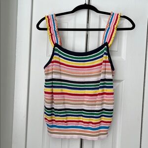 J crew rainbow tank